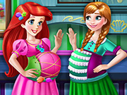 Ariel and Anna Pregnant BFFs