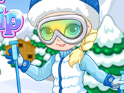 Baby Elsa Skiing Trip