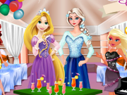 Elsa and Rapunzel Party