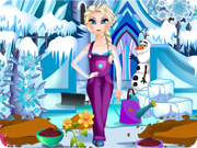 Elsa Ice Garden 