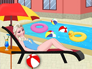 Elsa Pool Party Deco
