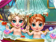 Frozen Baby Bath