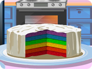 Love Rainbow Cake