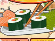 Mia Cooking Sushi Rolls