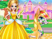 Princess Zaira And Pony